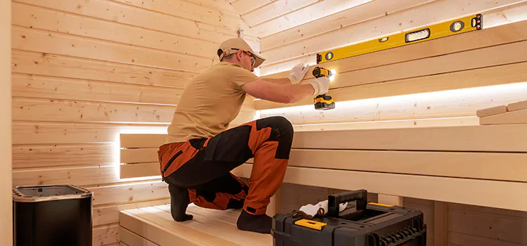 Residential Sauna Assembly And Installation in Innisfil, Ontario