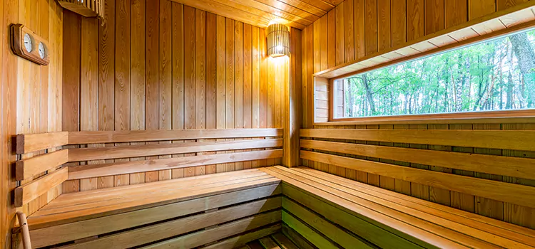 Indoor Modern Sauna Setup Services in Innisfil, ON