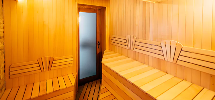 Old Cabin Conversion To Sauna in Innisfil, Ontario