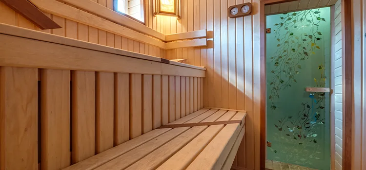 Sauna Door Handle Screw Replacement in Innisfil, Ontario