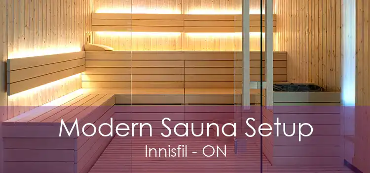 Modern Sauna Setup Innisfil - ON