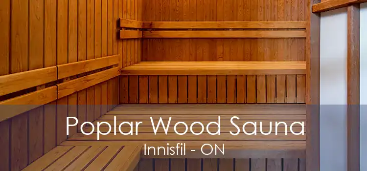 Poplar Wood Sauna Innisfil - ON